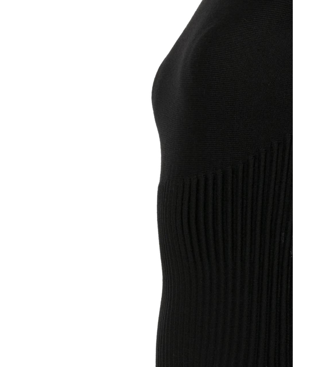 ALAIA Черный шерстяной джемпер / свитер, фото 2