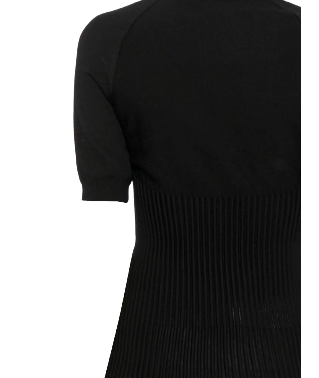 ALAIA Черный шерстяной джемпер / свитер, фото 3