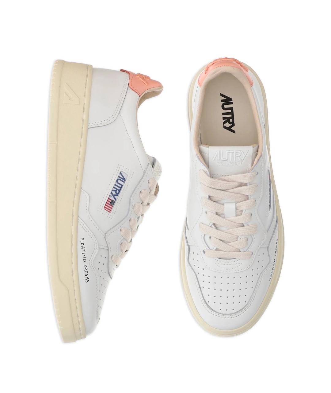 AUTRY Белые кожаные кеды, фото 5