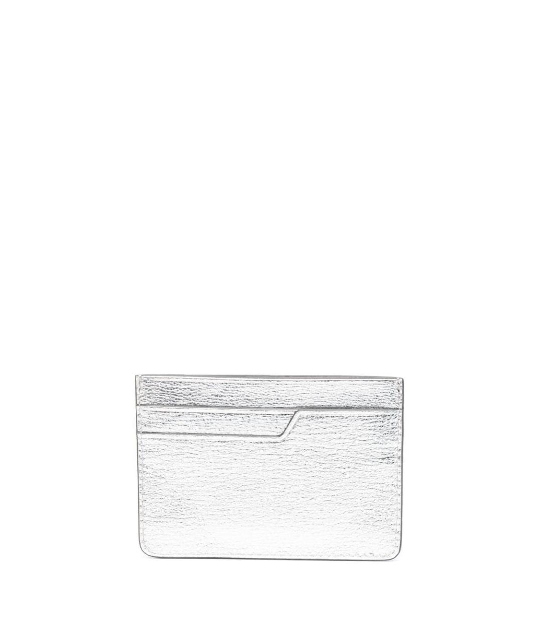 ANYA HINDMARCH Серебрянный кожаный кардхолдер, фото 3