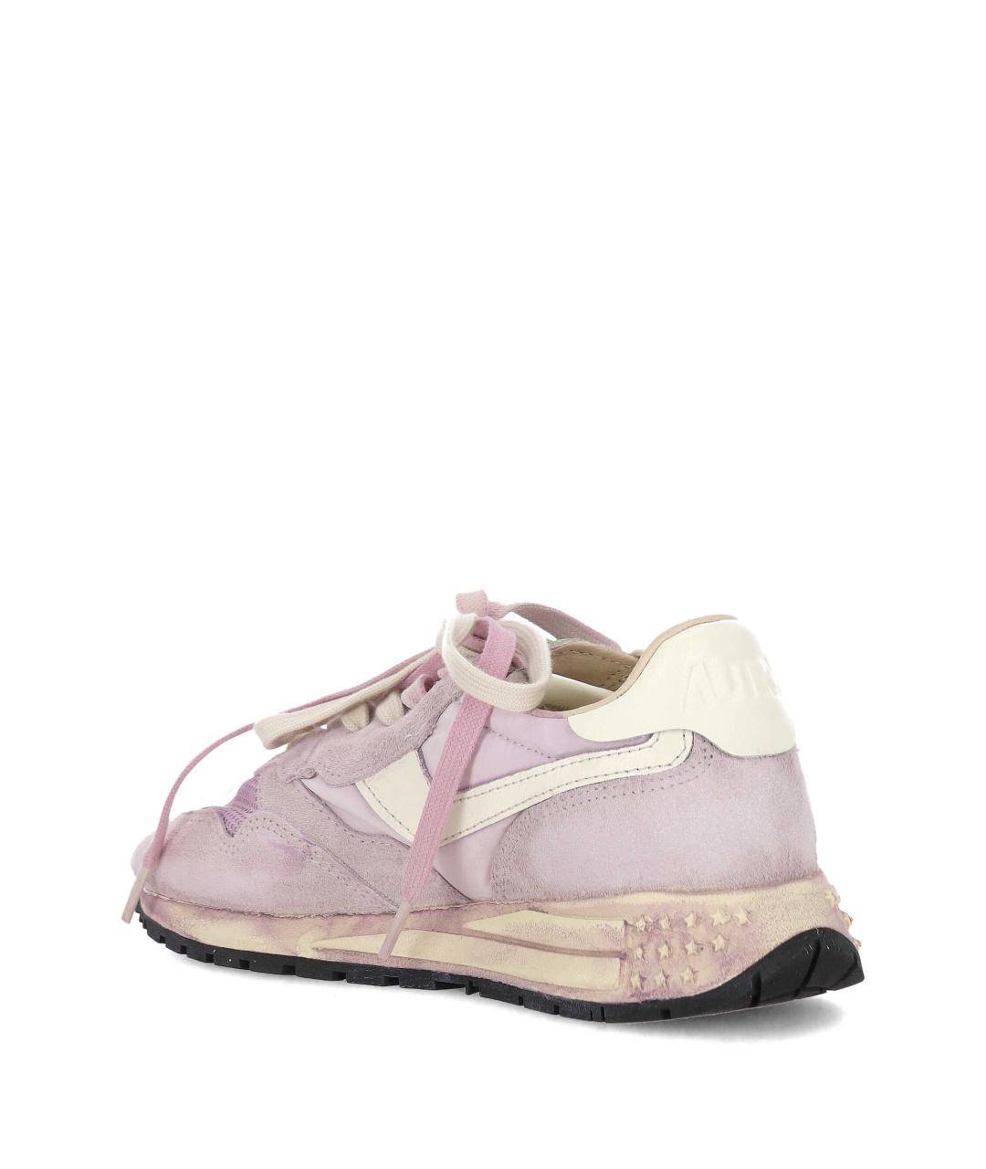 AUTRY Розовые замшевые кроссовки, фото 3