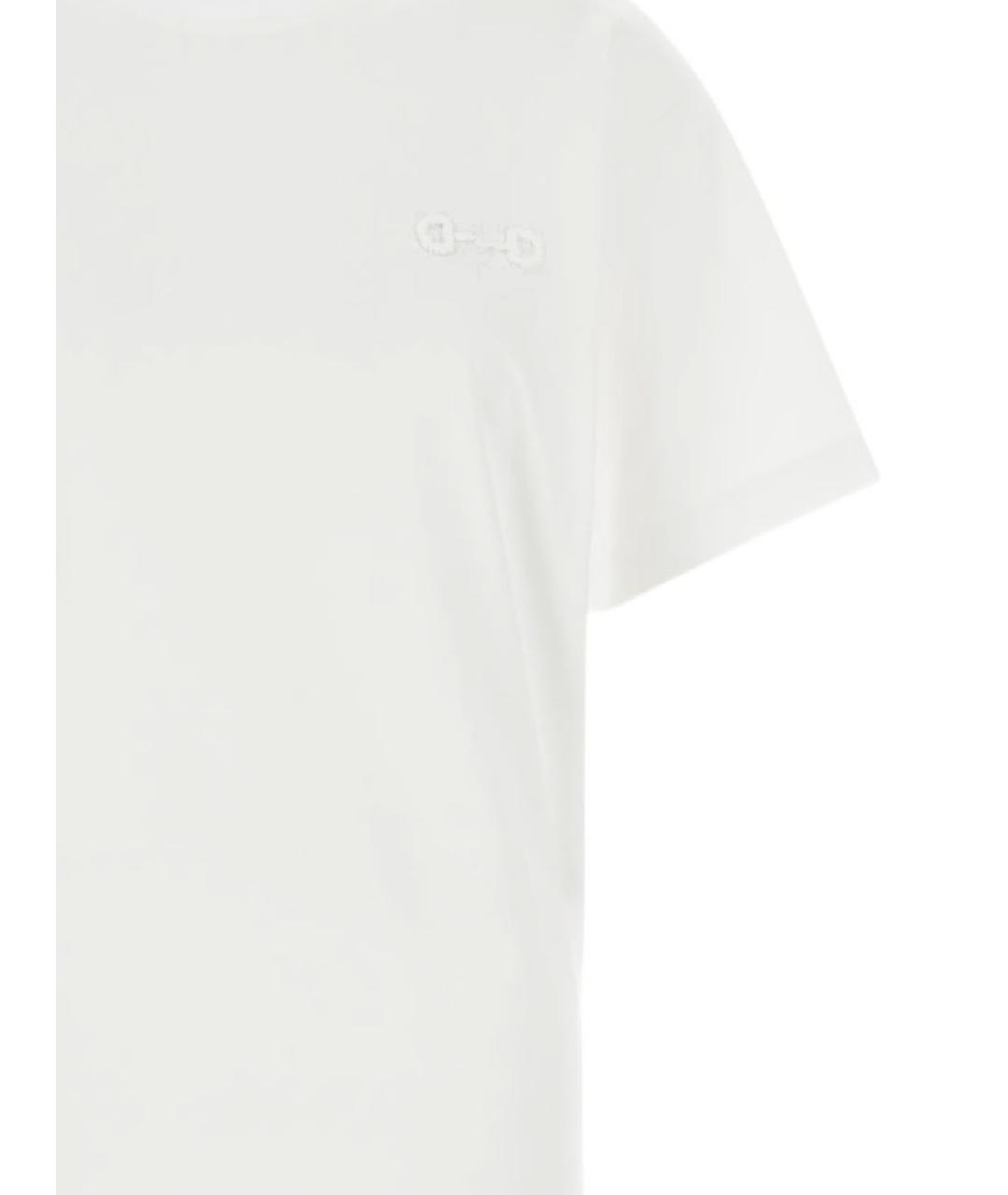 GUCCI Белая хлопковая футболка, фото 2
