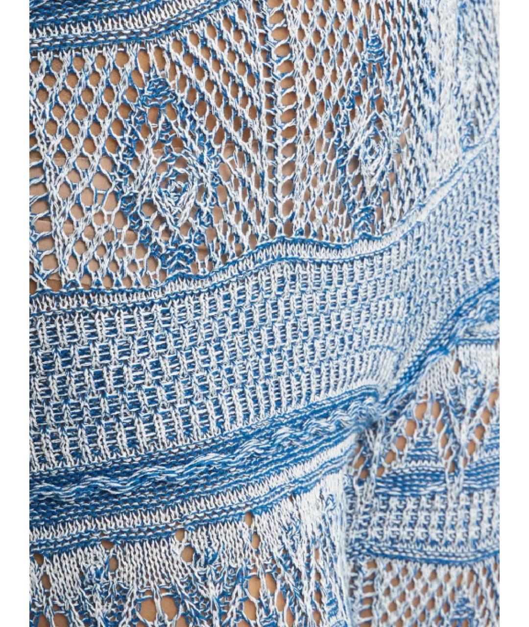 ETRO Мульти хлопковые прямые брюки, фото 2