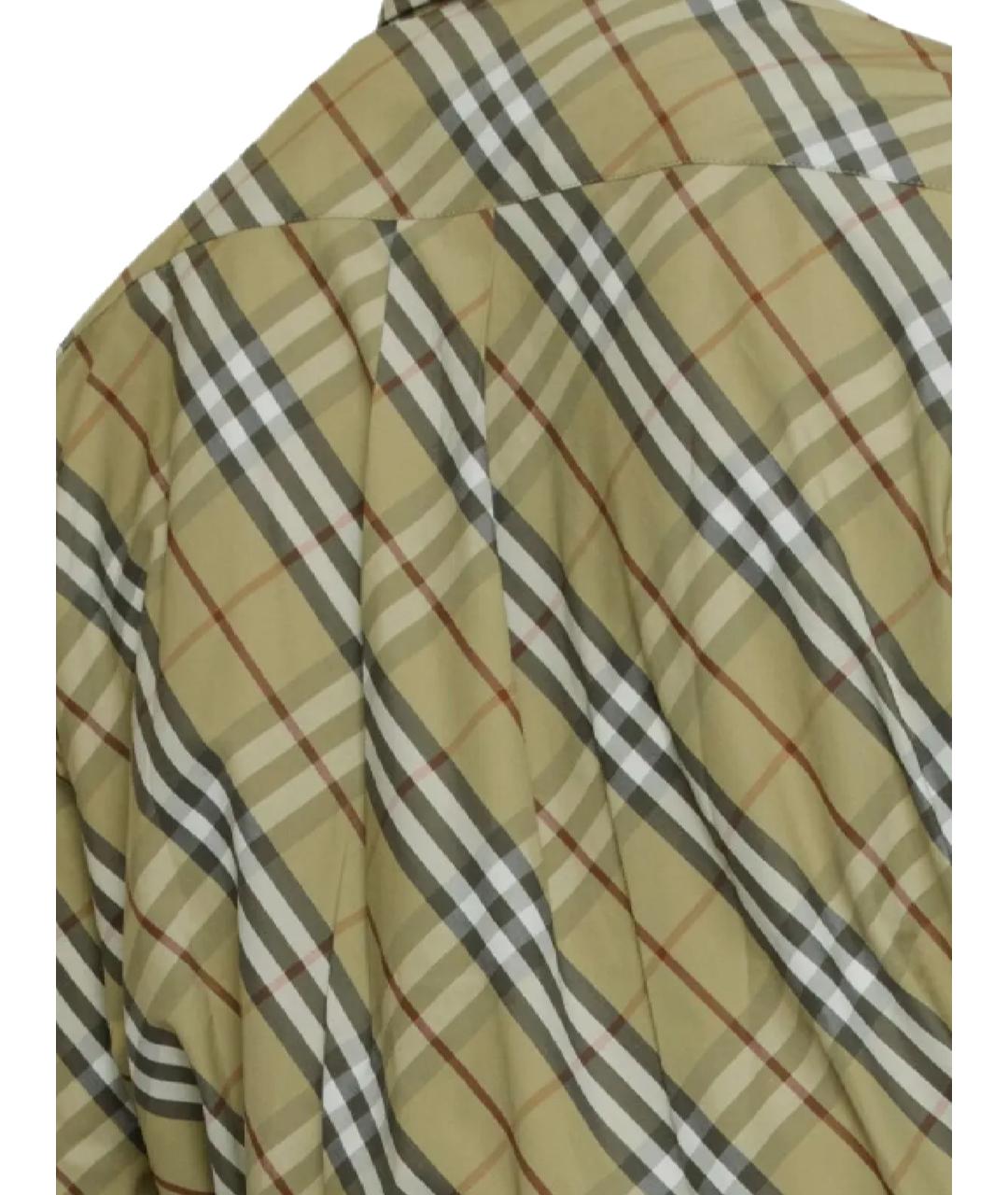 BURBERRY Мульти хлопковая кэжуал рубашка, фото 3