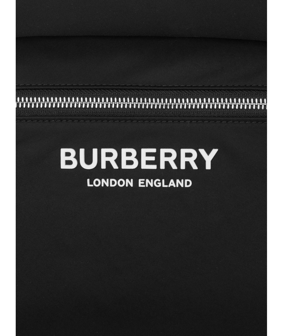 BURBERRY Черный тканевый рюкзак, фото 3