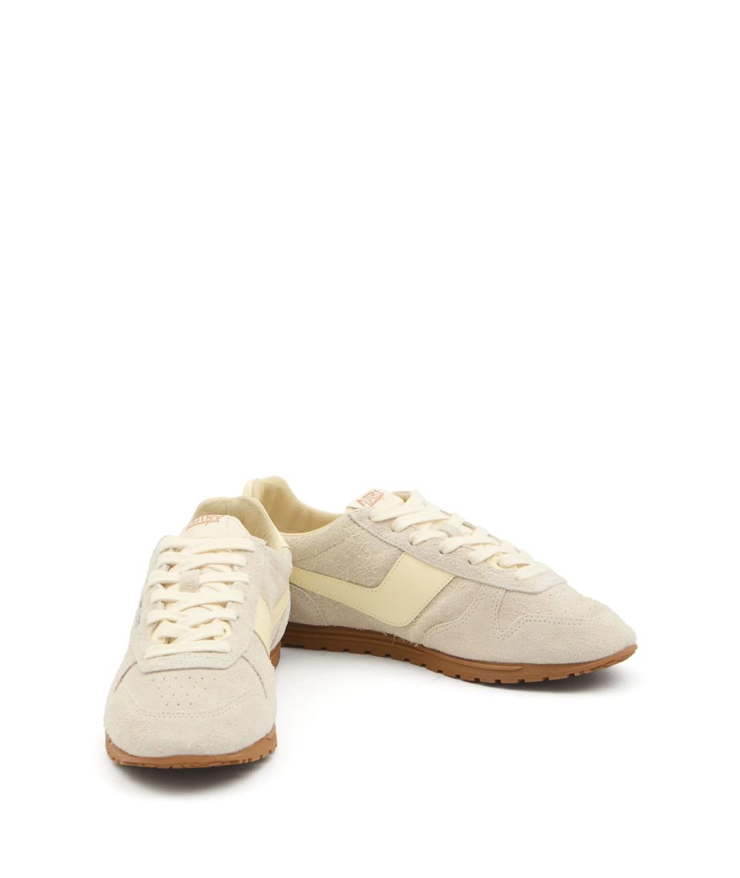 AUTRY Бежевые замшевые кеды, фото 2