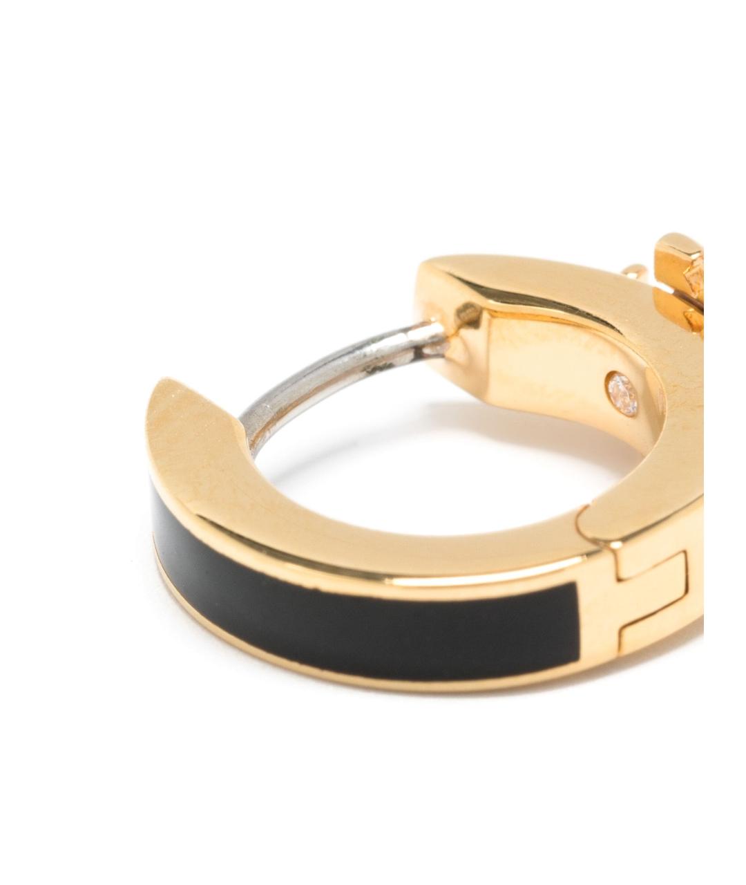 TORY BURCH Золотые металлические серьги, фото 2