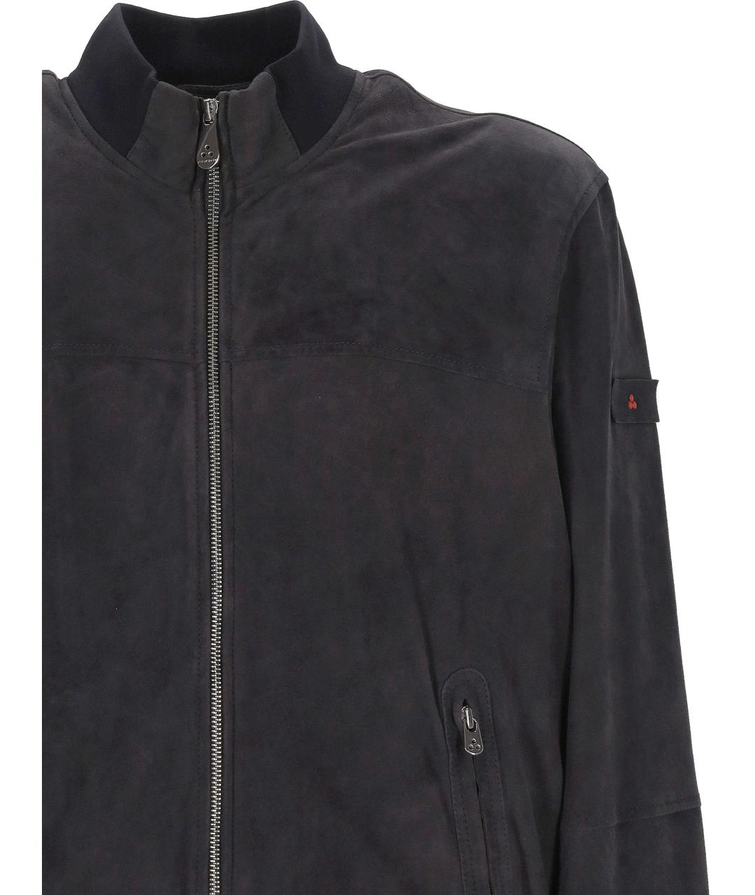 PEUTEREY Черная кожаная куртка, фото 2