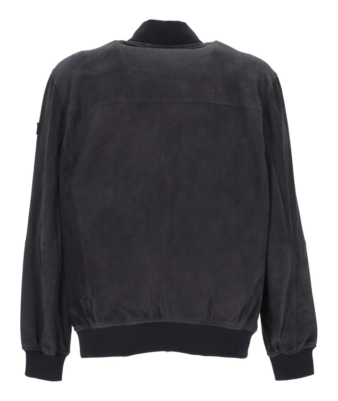 PEUTEREY Черная кожаная куртка, фото 3