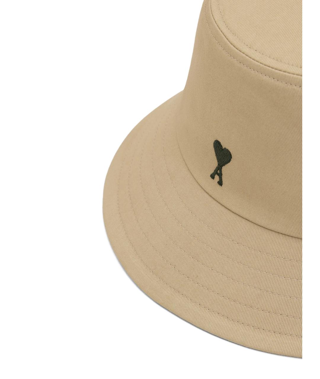 Ami Paris Бежевая панама, фото 3