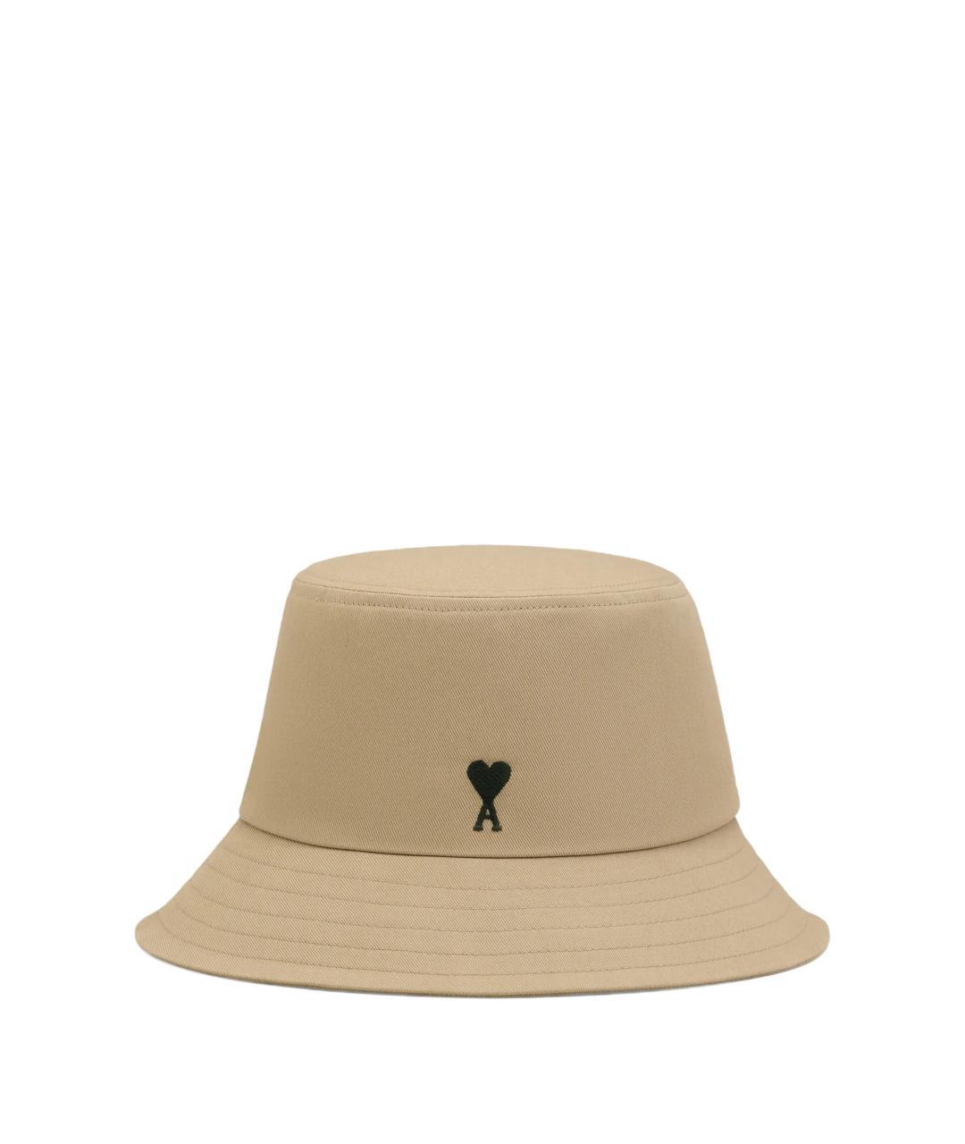 Ami Paris Бежевая панама, фото 1