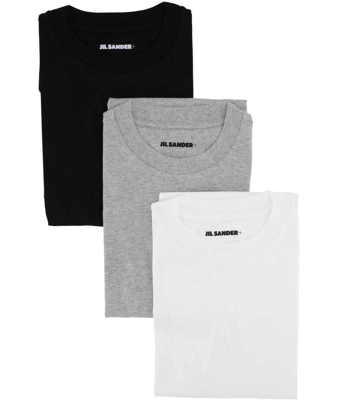 JIL SANDER Мульти хлопковая футболка, фото 2