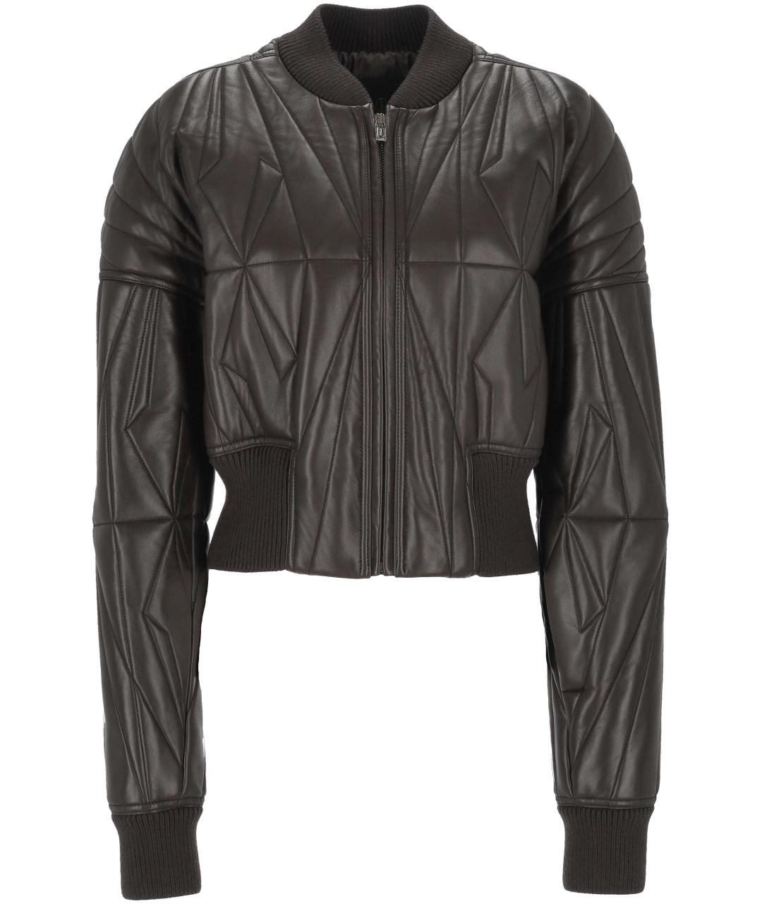 MONCLER Мульти кожаная куртка, фото 1