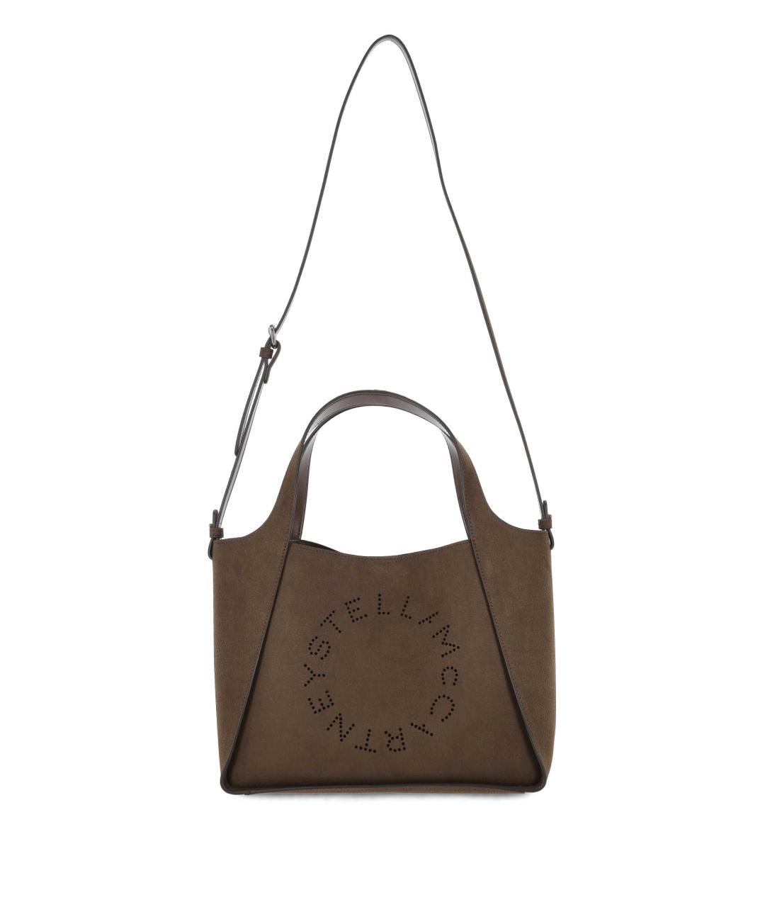 STELLA MCCARTNEY Коричневая сумка тоут, фото 1