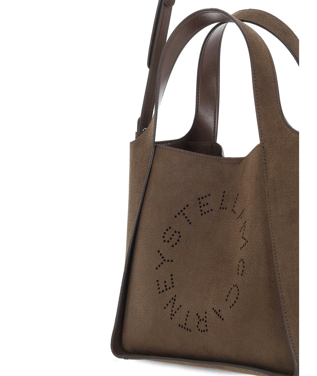 STELLA MCCARTNEY Коричневая сумка тоут, фото 4