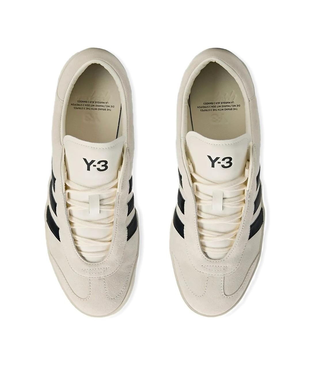 Y-3 Бежевые замшевые кеды, фото 2