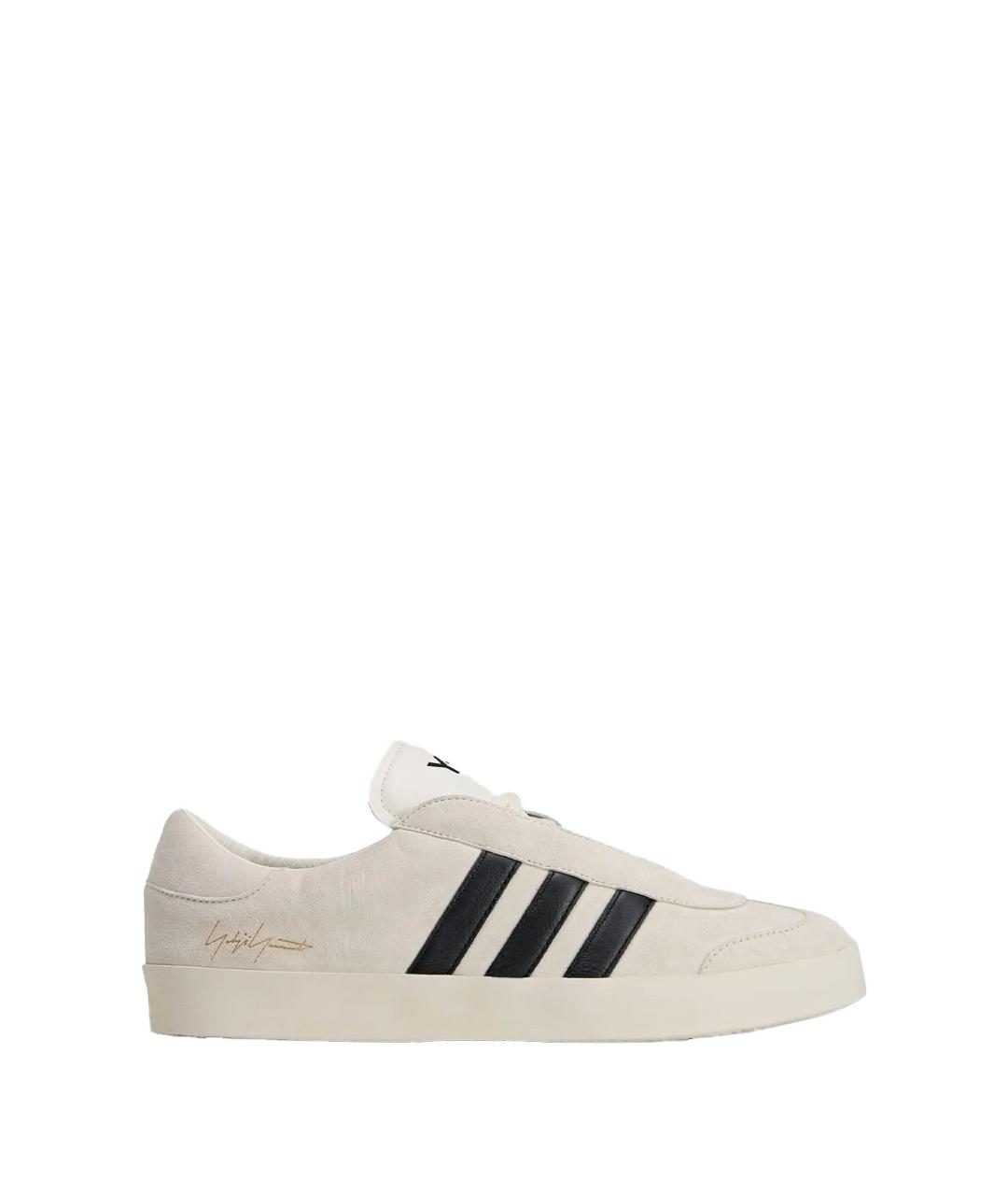 Y-3 Бежевые замшевые кеды, фото 1