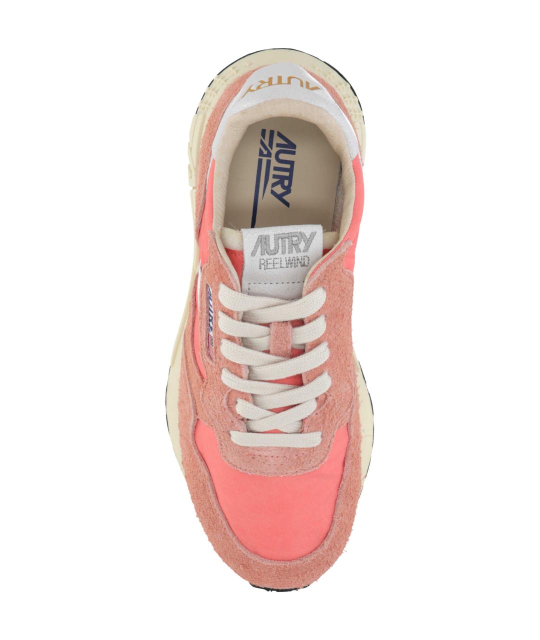 AUTRY Розовые замшевые кроссовки, фото 4