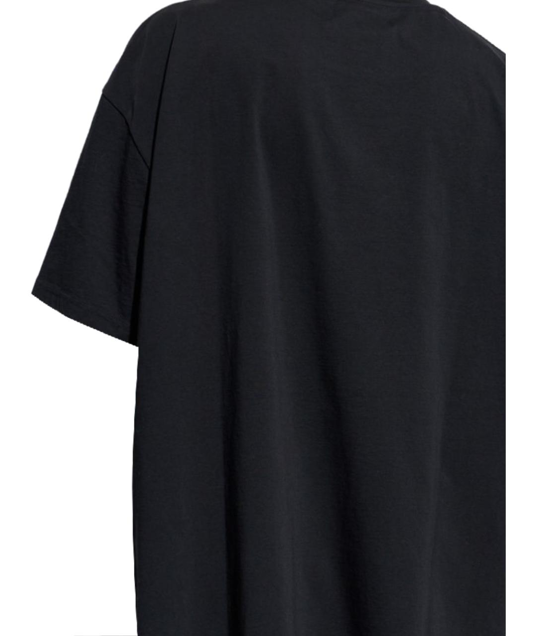 VIVIENNE WESTWOOD Черная хлопковая футболка, фото 4