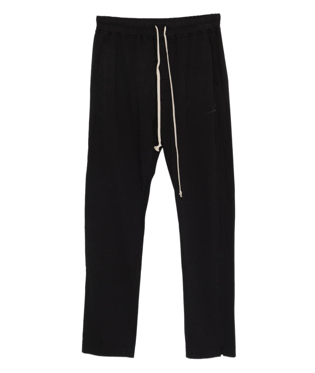 RICK OWENS DRKSHDW Черные хлопковые повседневные брюки, фото 1