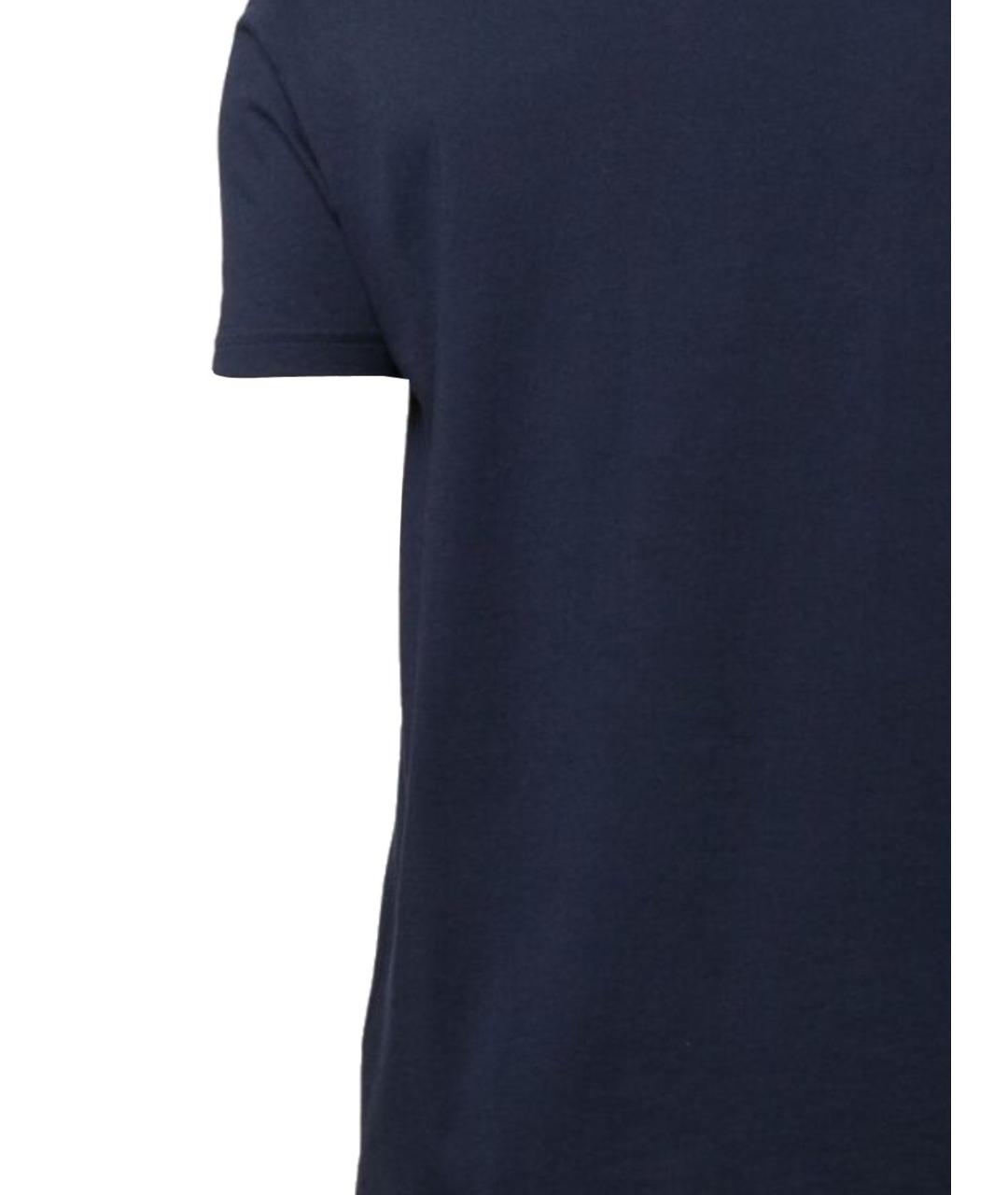 VIVIENNE WESTWOOD Синяя хлопковая футболка, фото 3