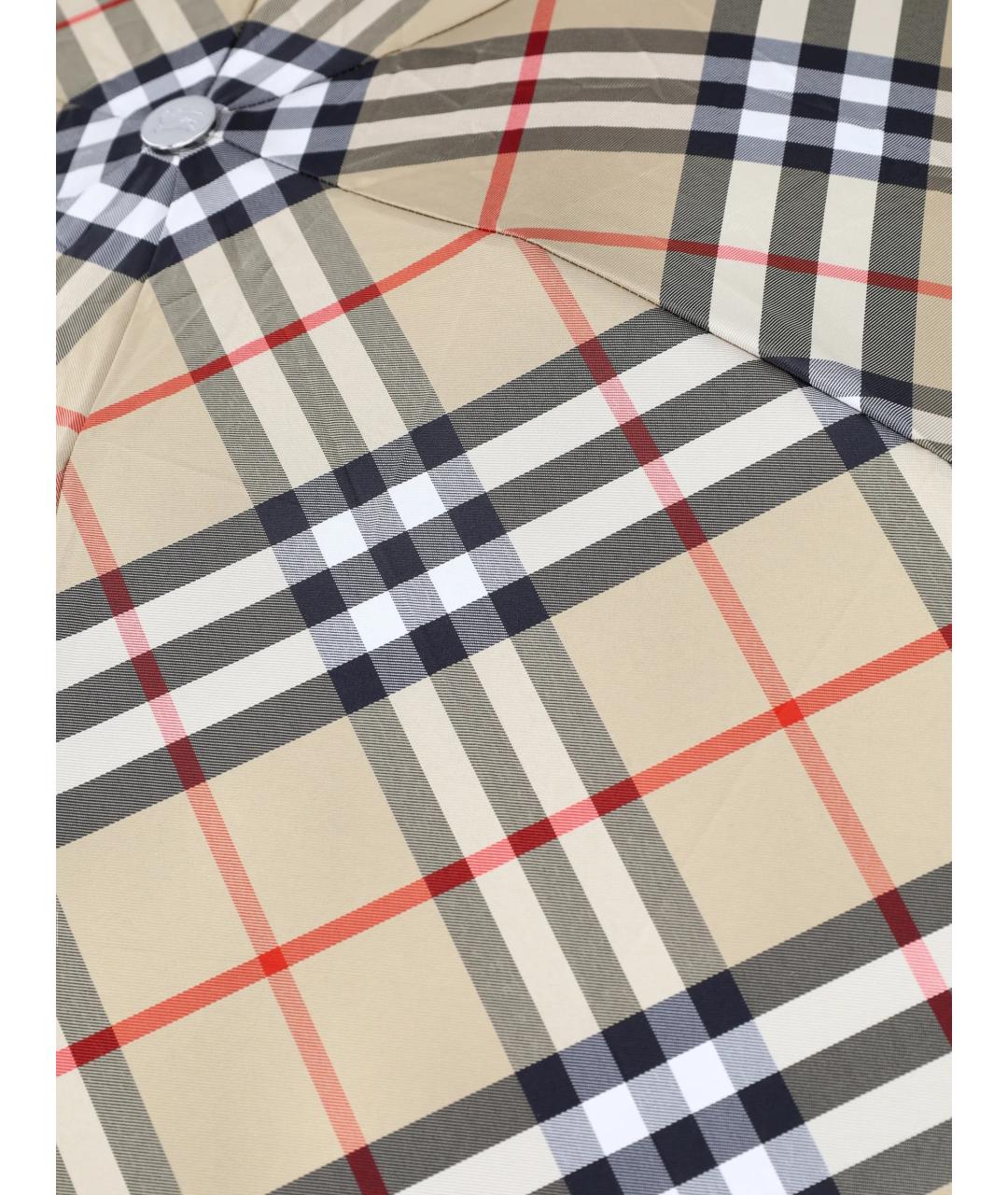 BURBERRY Бежевый зонт, фото 4