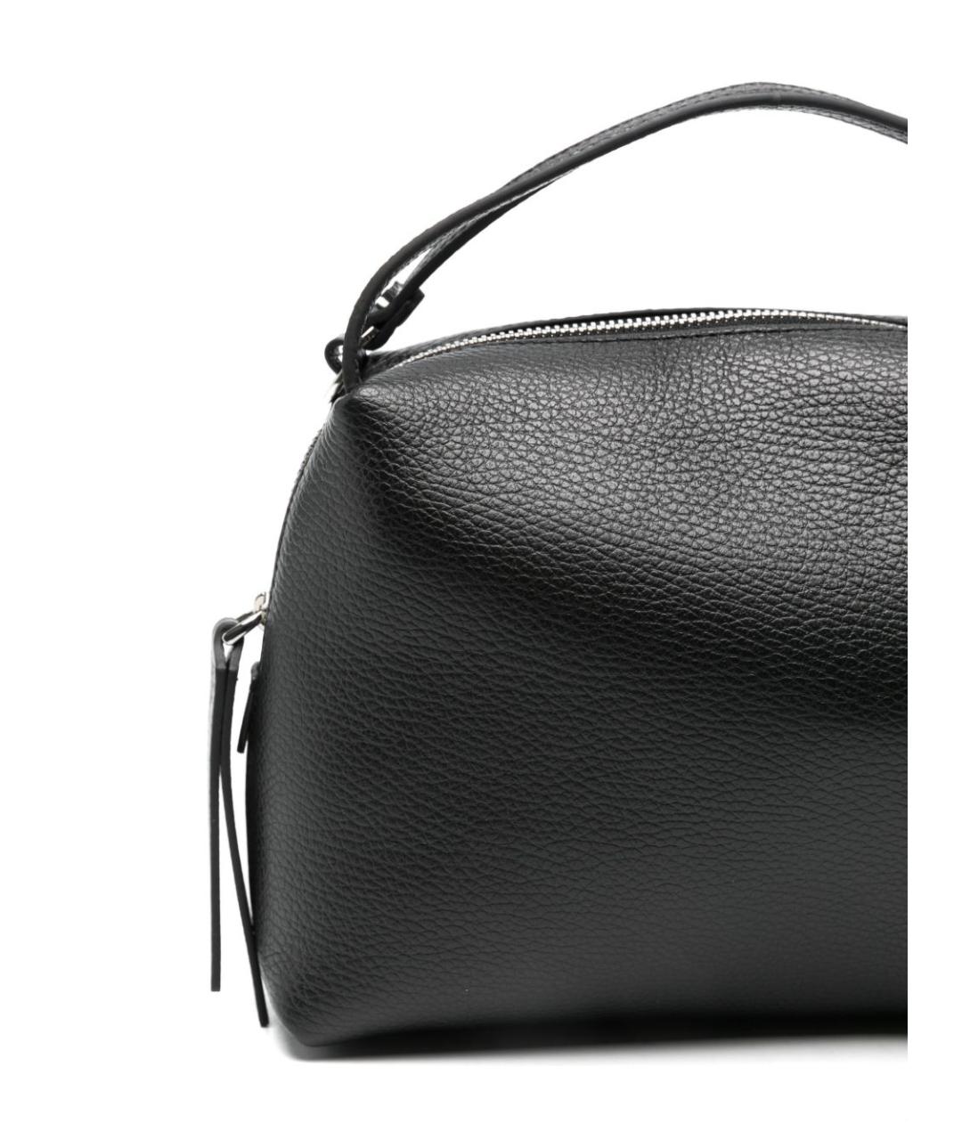 Gianni Chiarini Черная кожаная сумка тоут, фото 3