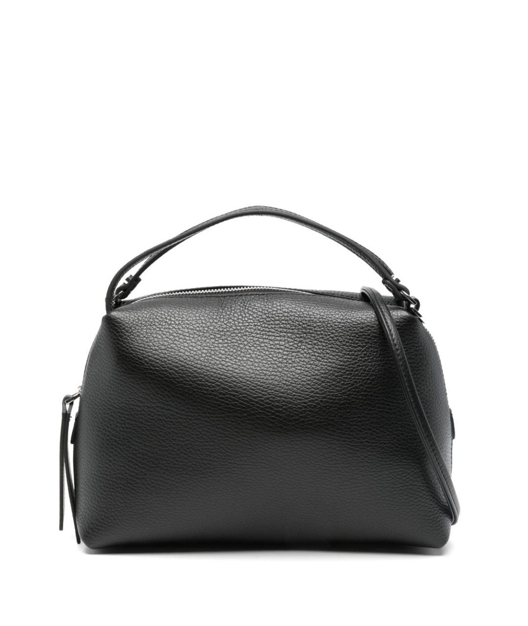 Gianni Chiarini Черная кожаная сумка тоут, фото 1