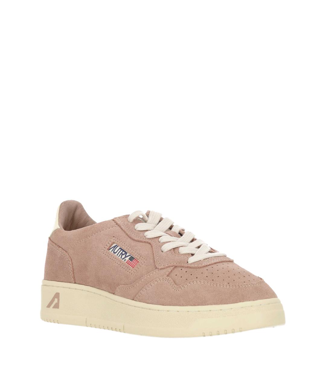 AUTRY Розовые замшевые кеды, фото 2