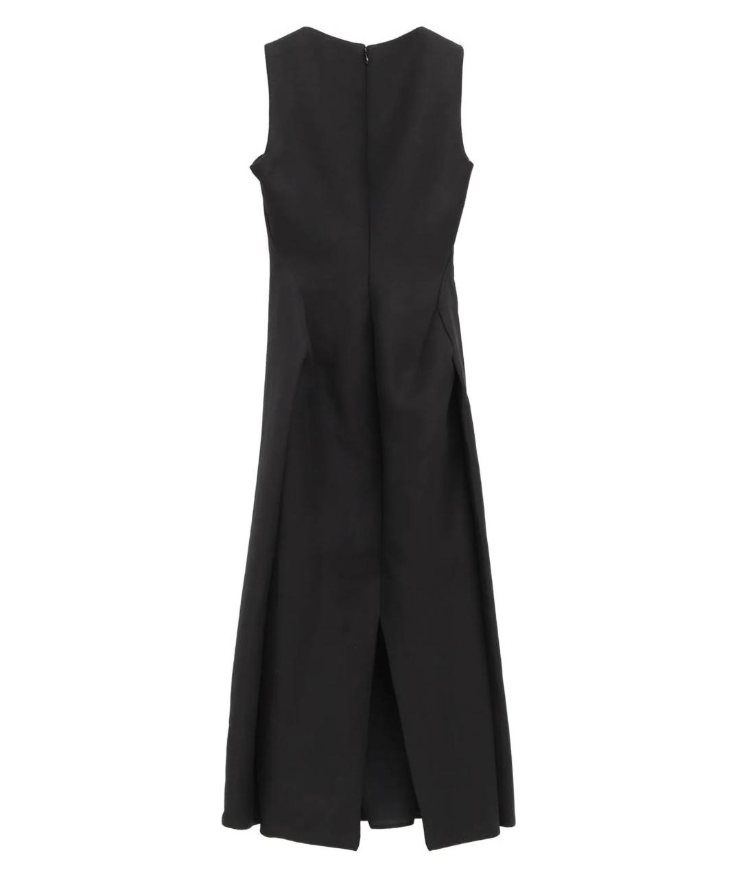 JACQUEMUS Черное полиэстеровое повседневное платье, фото 3