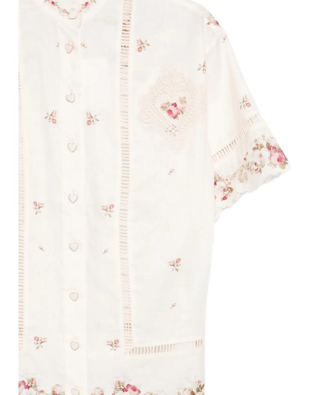 ZIMMERMANN Мульти льняная рубашка, фото 2