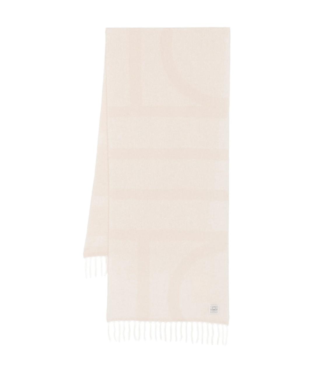 TOTEME Бежевый шарф, фото 1