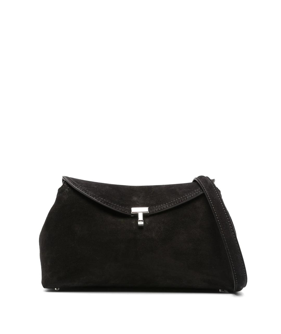 TOTEME Коричневая замшевая сумка через плечо, фото 1