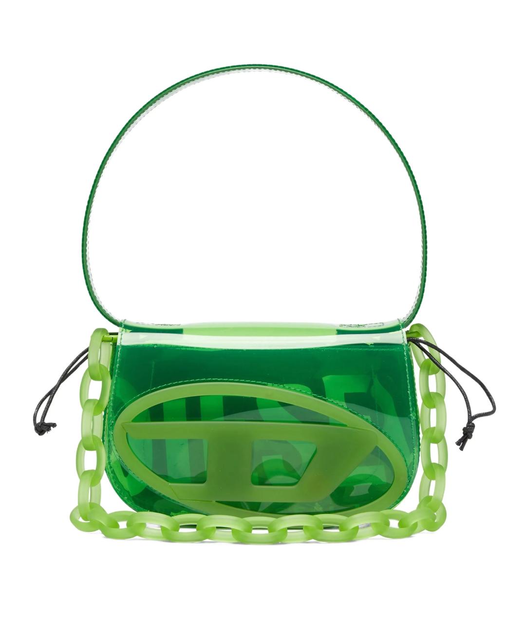 DIESEL Зеленая сумка через плечо, фото 1