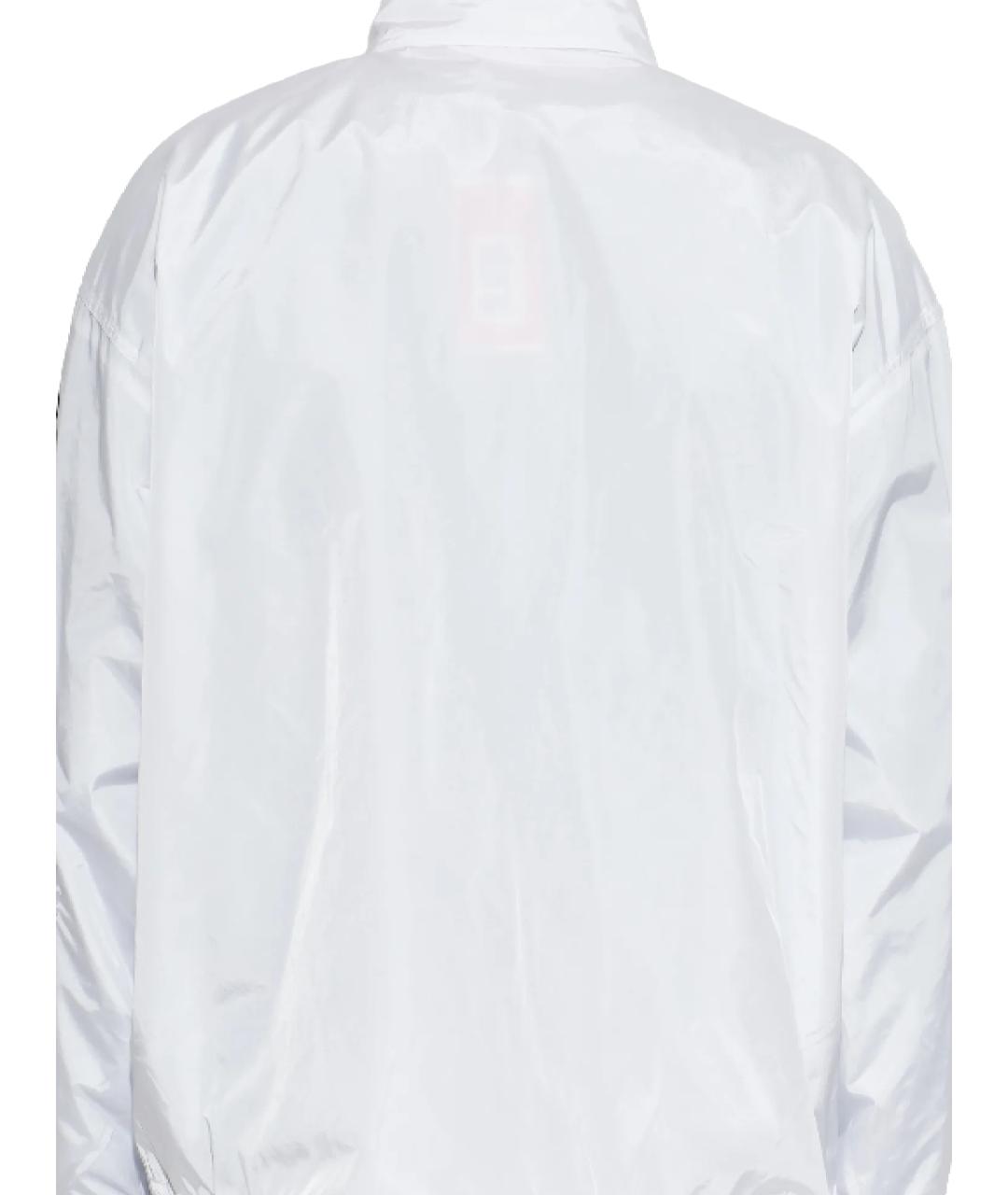 DIESEL Белая полиэстеровая куртка, фото 3