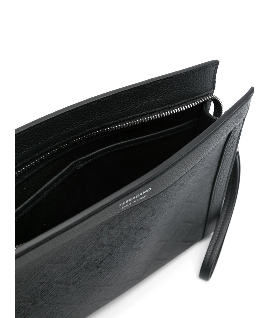 FERRAGAMO Черная папка для документов, фото 4
