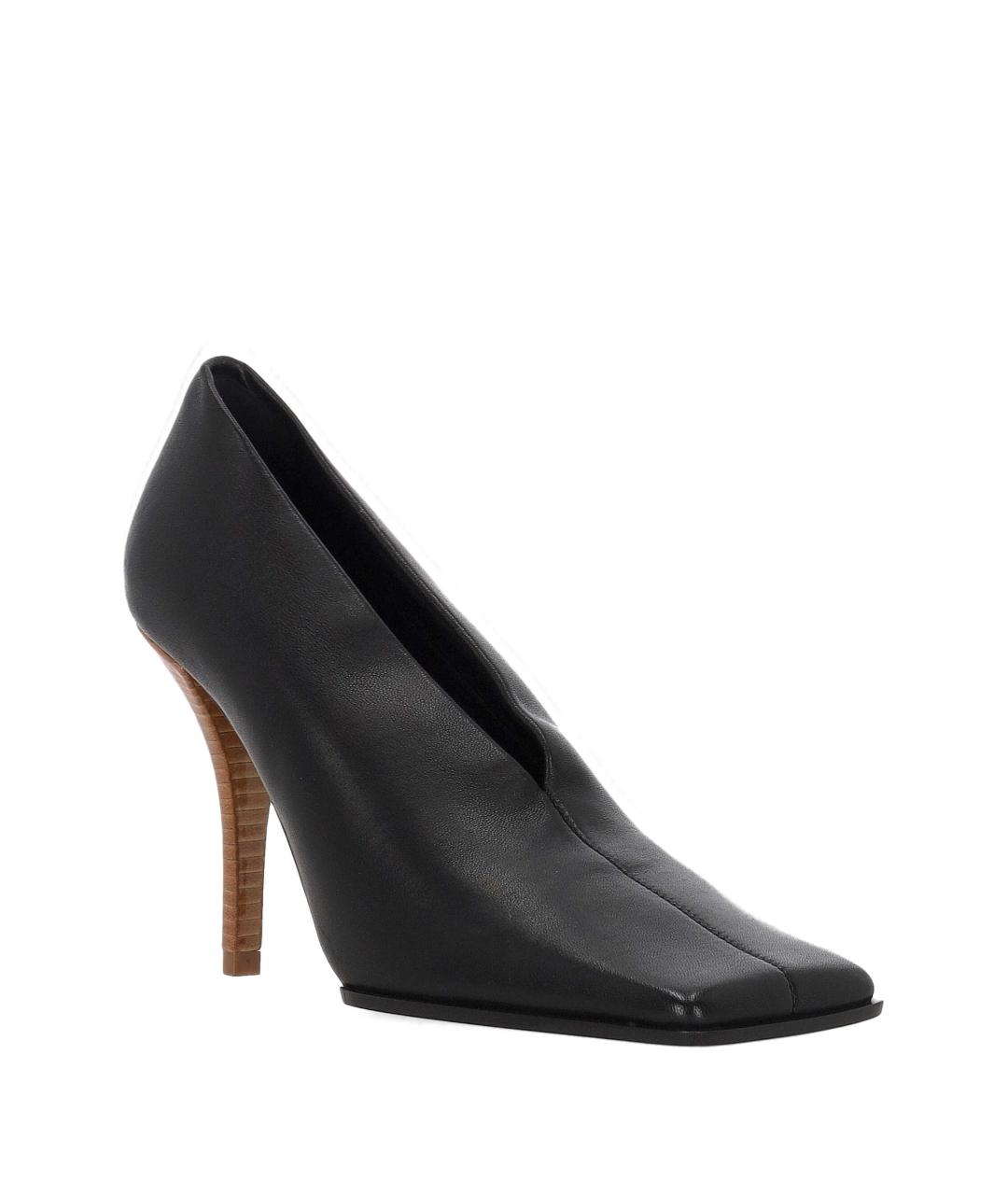 ALAIA Черные кожаные туфли, фото 2