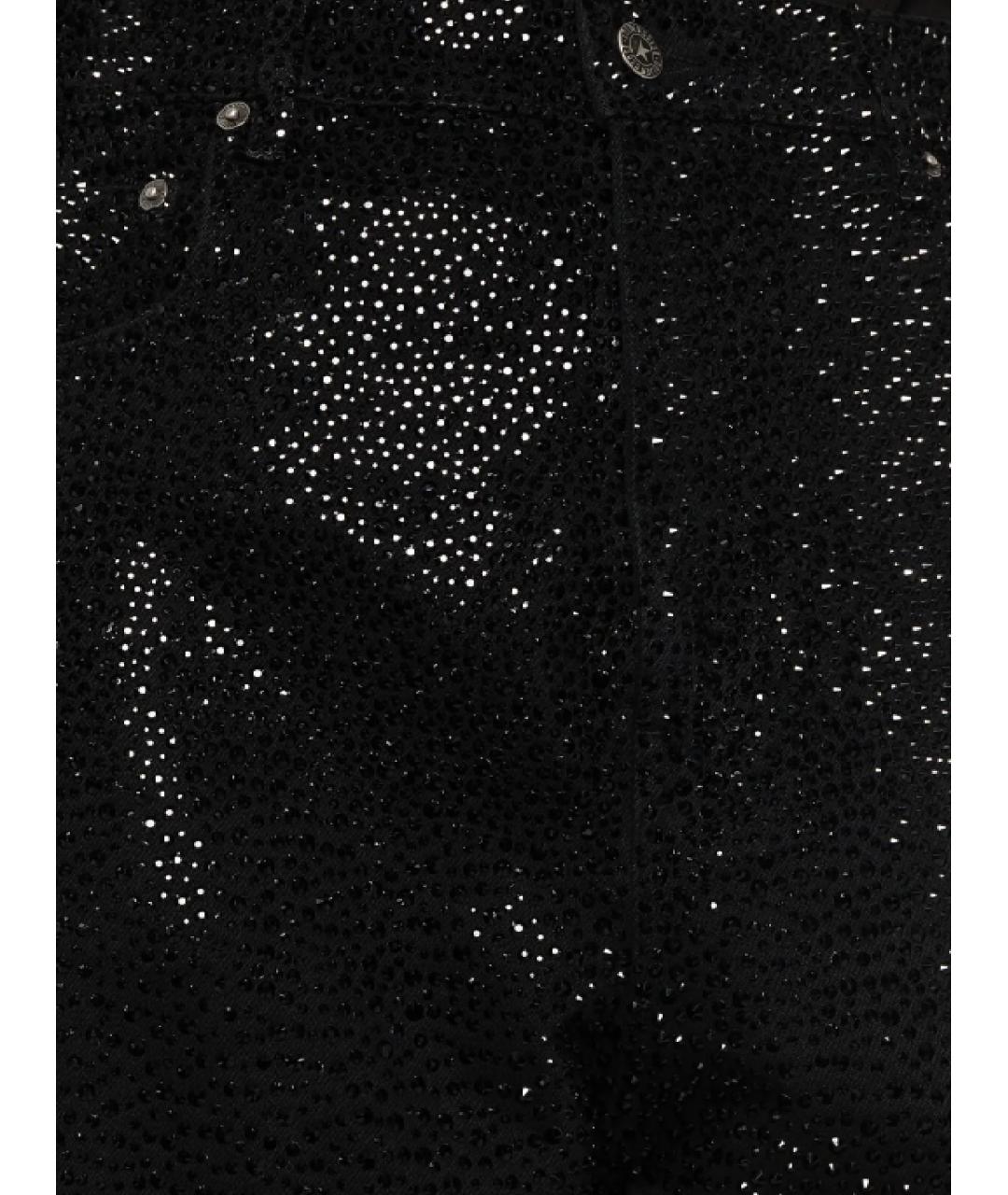 GOLDEN GOOSE DELUXE BRAND Черные прямые джинсы, фото 2