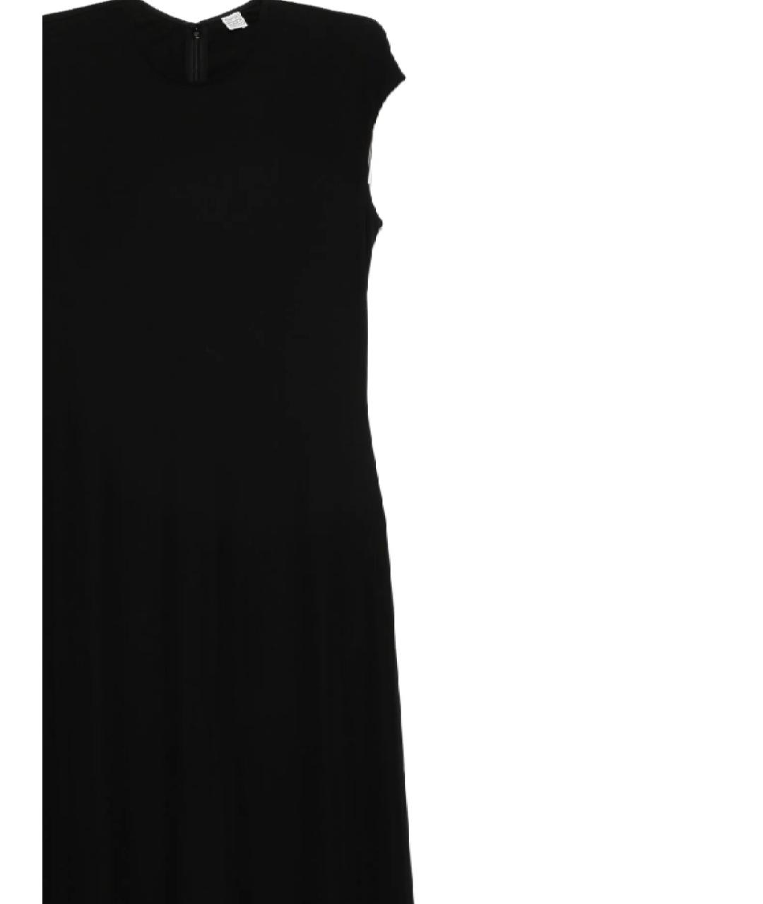 TOTEME Черное вискозное повседневное платье, фото 2