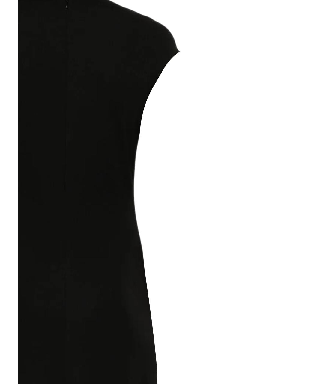TOTEME Черное вискозное повседневное платье, фото 3