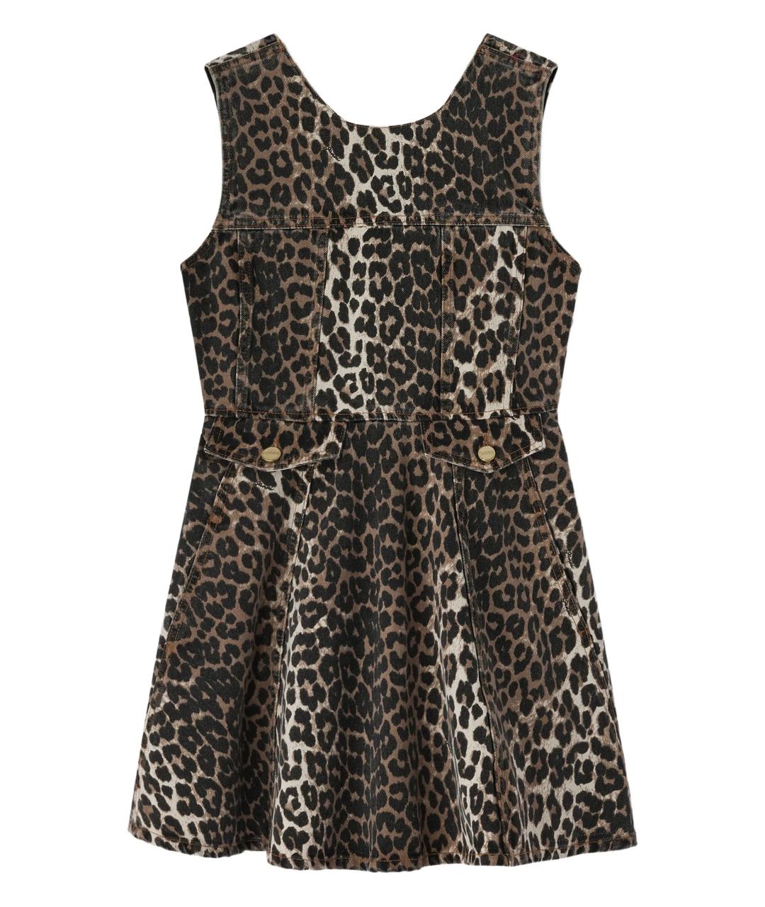 GANNI Мульти повседневное платье, фото 1