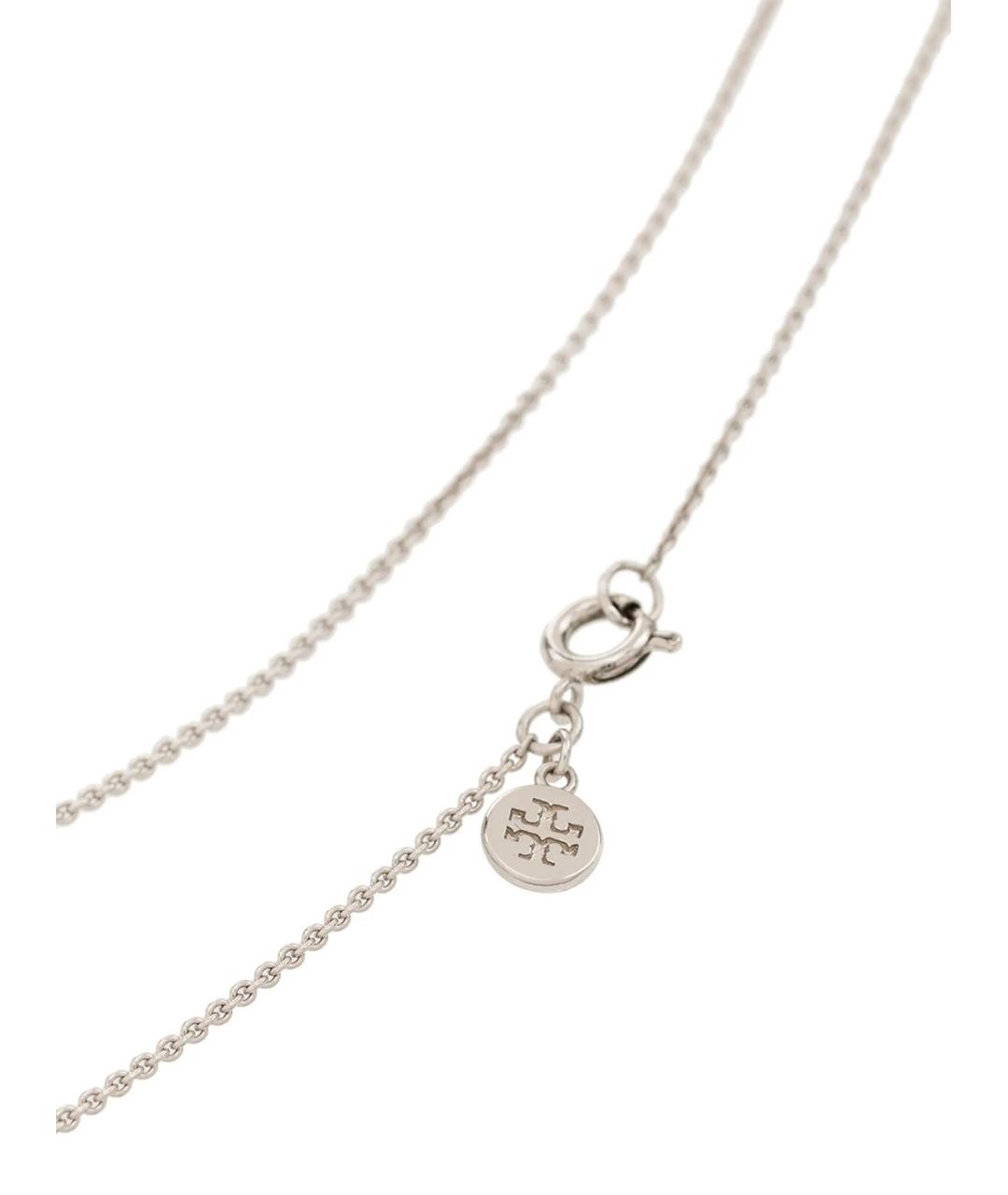 TORY BURCH Серебряная металлическая подвеска, фото 3