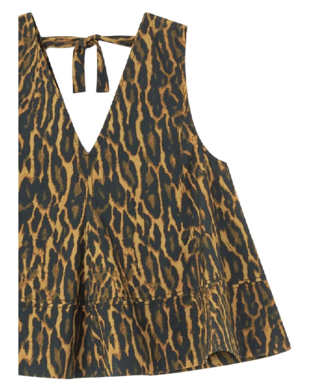 GANNI Мульти хлопковая блузы, фото 2