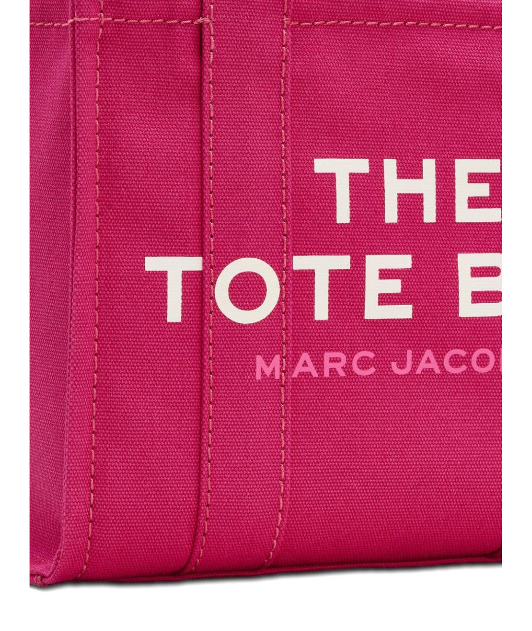 MARC JACOBS Фуксия тканевая сумка тоут, фото 3