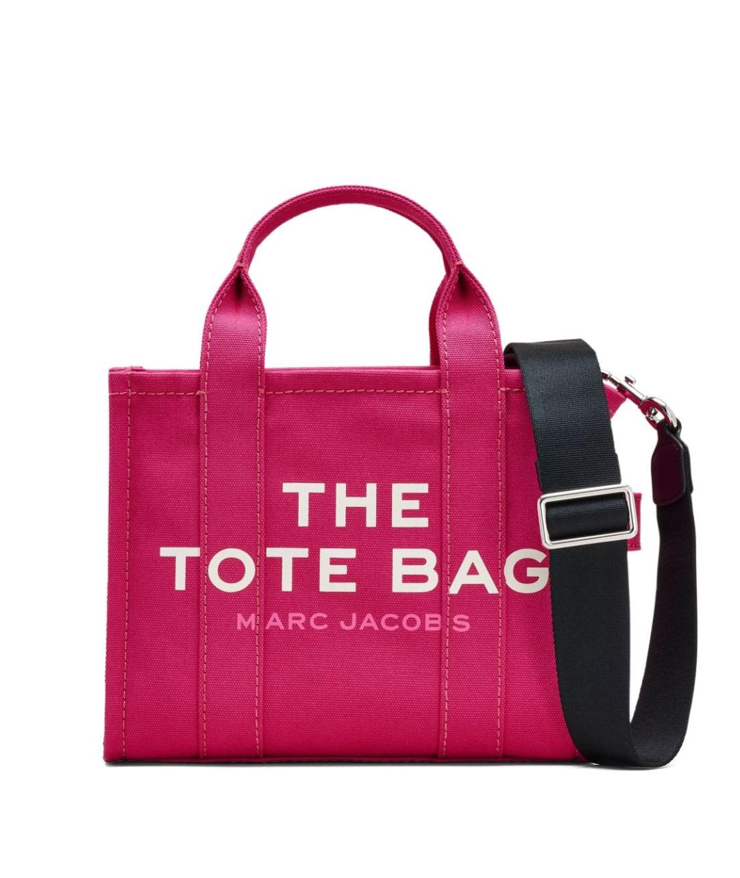 MARC JACOBS Фуксия тканевая сумка тоут, фото 1