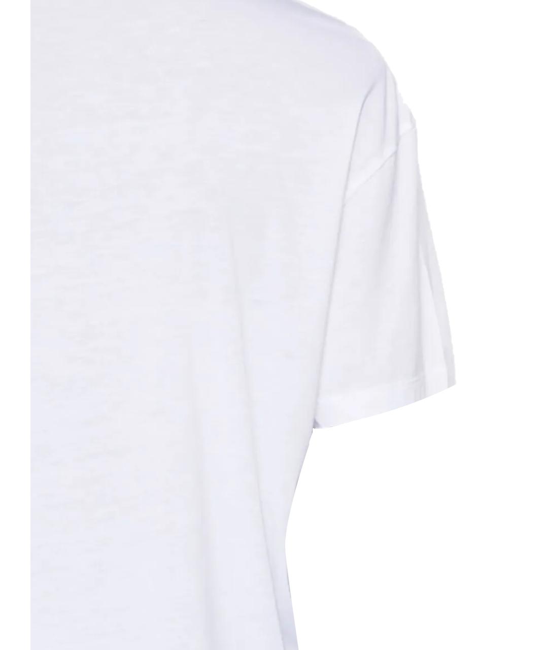 TOTEME Белая хлопковая футболка, фото 3