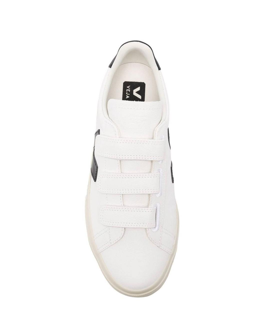 VEJA Белые кожаные низкие кроссовки / кеды, фото 4