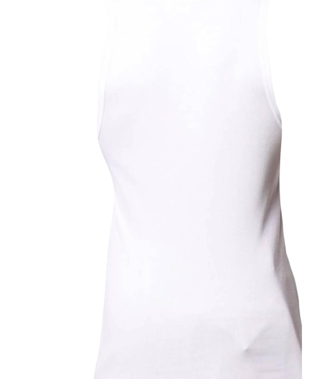 TOM FORD Белая хлопковая майка, фото 3