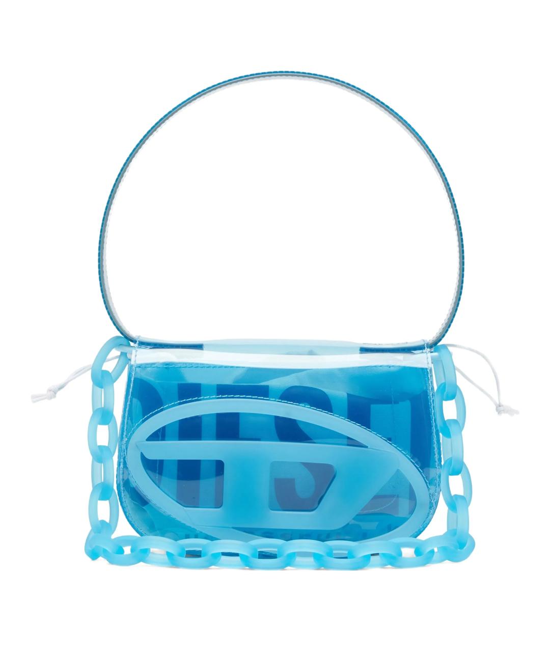 DIESEL Синяя сумка через плечо, фото 1