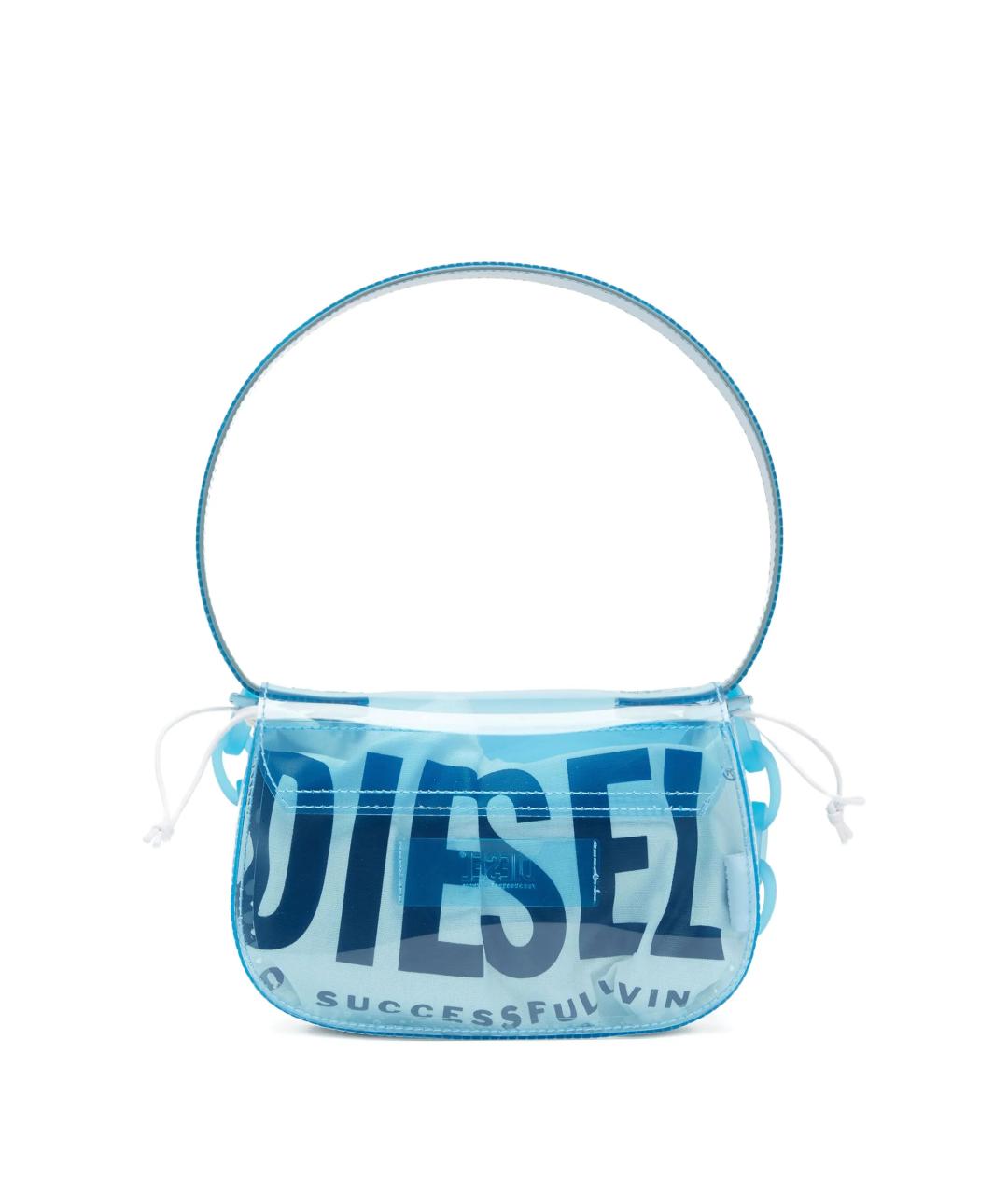 DIESEL Синяя сумка через плечо, фото 3